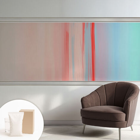 Tapete Vliestapete mit Kleber - modernes Design - Wohnungsdeko - geruchslos - langlebig Farben der Harmonie 250x104 cm (1/5)