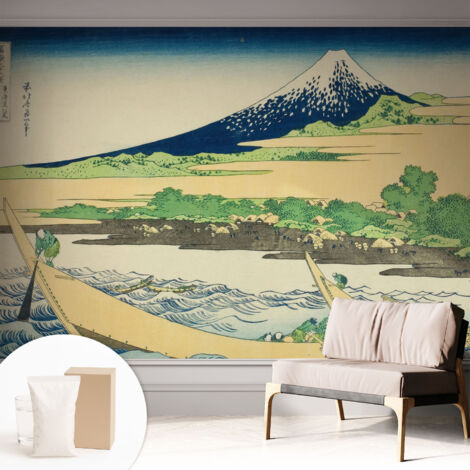 Fototapete Tapete Vliestapete mit Kleber - Wandtattoo - leicht anzubringen - Wandverkleidung Bergpanorama 312x219 cm (1/5)