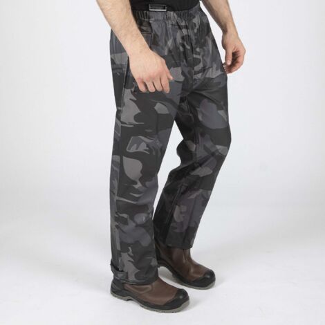 SHARK PANTALON DE PLUIE DE TRAVAIL 9235 Woodland M (1/5)