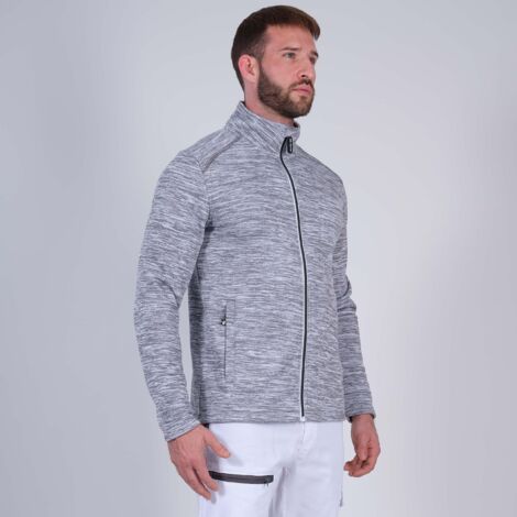LENNY GILET DE TRAVAIL 1505 Blanc chiné XXL (1/5)