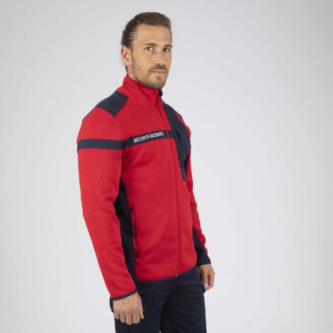 GLORIOUS GILET SÉCURITÉ INCENDIE 8623 Rouge 3XL