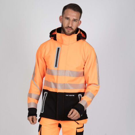 ASTRO BLOUSON DE TRAVAIL HAUTE VISIBILITÉ 1071 Orange fluo 3XL (1/5)