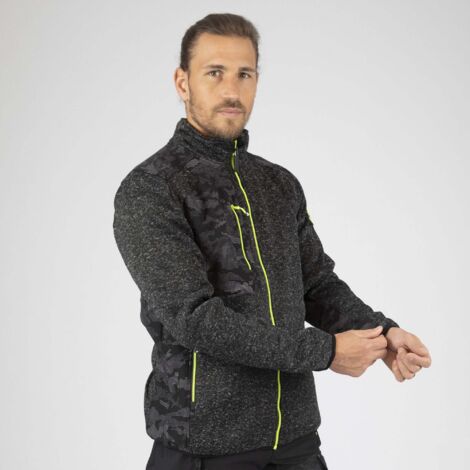 NATO GILET DE TRAVAIL 1106 Noir chiné M