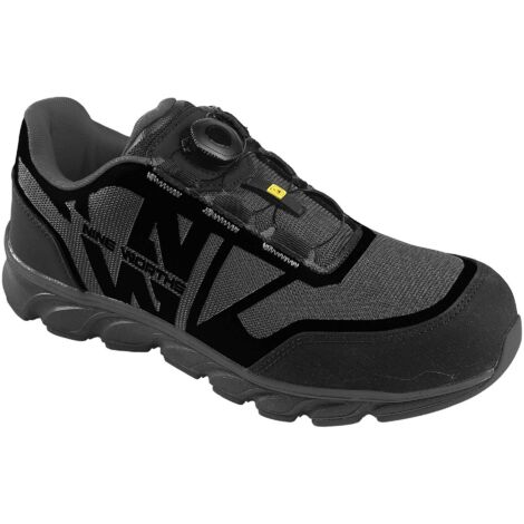 NURMI CHAUSSURES BASSES DE SÉCURITÉ 7076 Anthracite , Noir 44 (1/5)