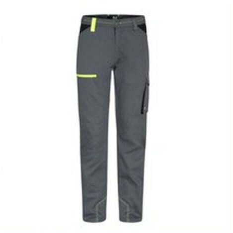 MARLOW PANTALON DE TRAVAIL 1397 Gris , Jaune fluo M (1/4)