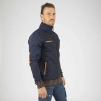 ANDREU GILET DE TRAVAIL 1513 Marine , Camel M