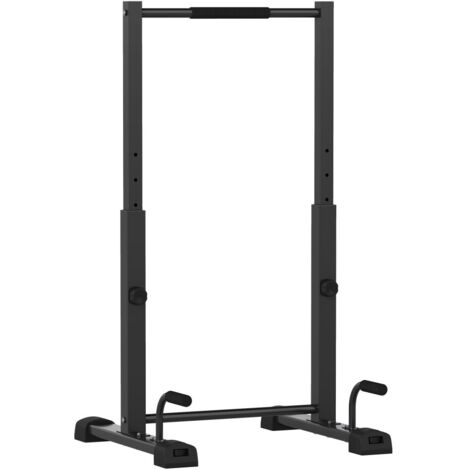 Matériel de musculation 540kg, réglable, barre fitness, supports et poignées pour pompes, parallètes, entraînement domicile (1/5)