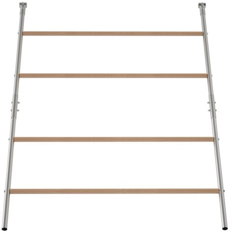 Jouet pour oiseau - Perche poulailler robuste - Stimulation naturelle - Bois naturel - 120cm - Elevage familial