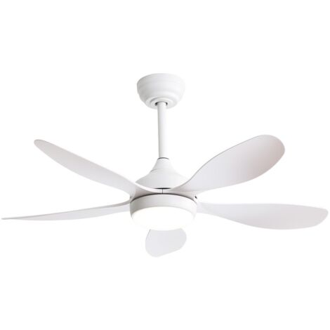 Ventilateur de Plafond 42 Pouces avec Lumière et Télécommande - Moteur DC 6 Vitesses Réversible - 106.6 x 106.6 x 47.5 (cm) (1/5)