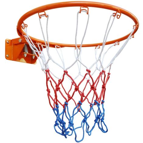 Panier de Basket-Remplacement Solide Double Ressort-Acier Intérieur/Extérieur-Enterré/Mural-45.72x45.72x13(cm) (1/5)