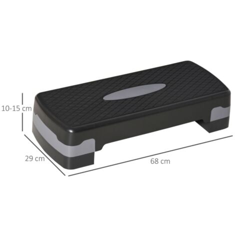 Steppers coulissants pour l'exercice à la maison, mini steppers coulissants avec bandes de résistance, simulant