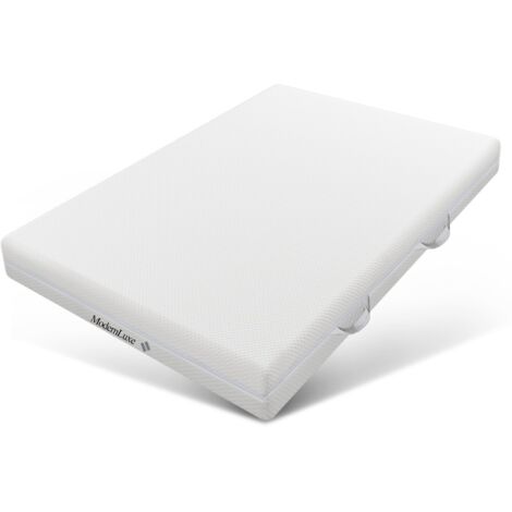 Matelas mousse froid 7 zones-confort ergonomique-H2/H3-fibres climatiques-housse lavable-180x200x20cm (1/5)