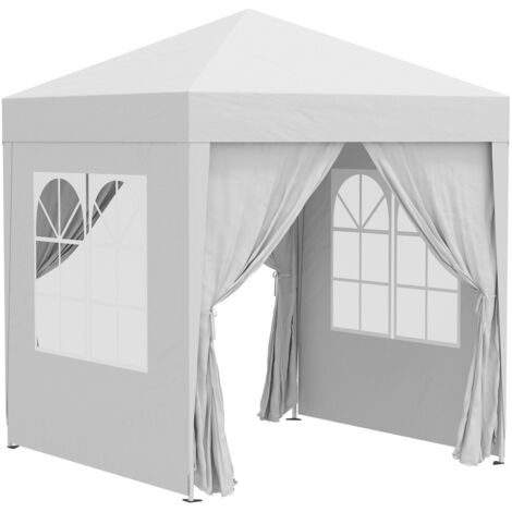 Accessoires pour kiosque, barnum, tonnelle, arche et store banne-Sac métal Oxford-corde haubanage-tente-camping 200x200x240cm (1/5)