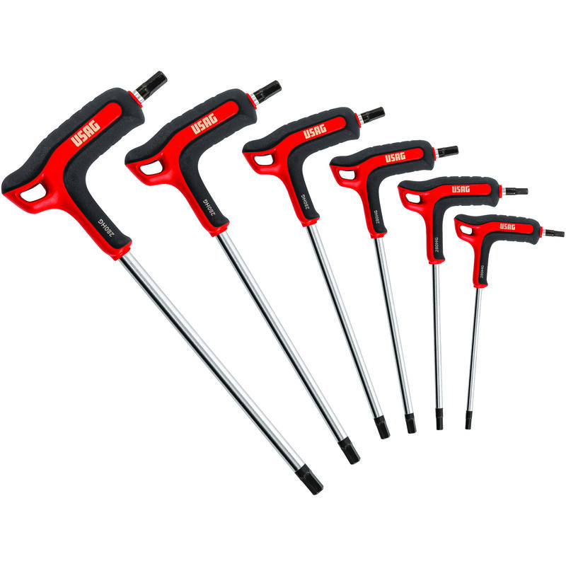 STANLEY 0-69-256 Juego De 9 Llaves Macho Hexagonales Largas Con Cabezal Esférico | Mister Worker
