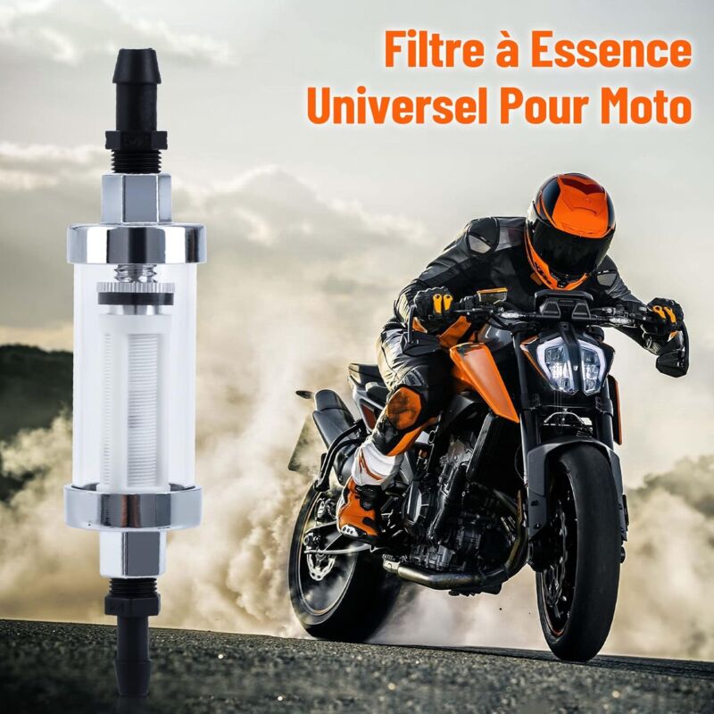 Filtri Benzina 8mm - 3 Pezzi, Trasparenti, Per Scooter, Motocicli E Generatori - Foto 6