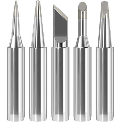 10pcs punte per saldatore serie 900M-T, base in rame e punte