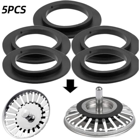 Guarnizioni Silicone Per Tappo Vasca Da Bagno - Pacco Da 3, Ø 72 Mm - Foto 9