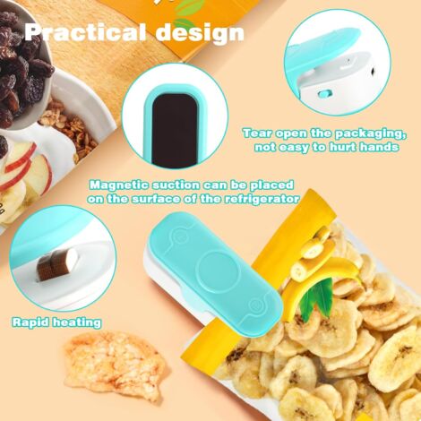 Mini Sigillatrice Termica Portatile 2 In 1, Sigillatrice - Foto 8