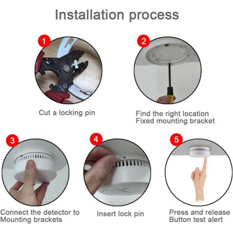 Sound Device Rilevatore Di Fumo Fotoelettrico Indirizzabile Fire-Lite SD355 Di Honeywell - Nuovo Rilevatore Fumo Wifi - Foto 4