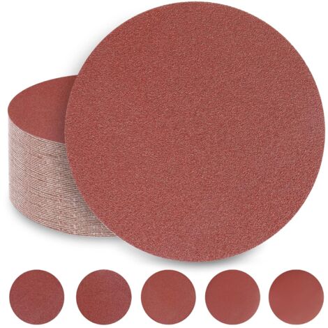 Dischi Abrasivi 150mm Grana Mista - 70 Pezzi Per Levigatrice Orbitale