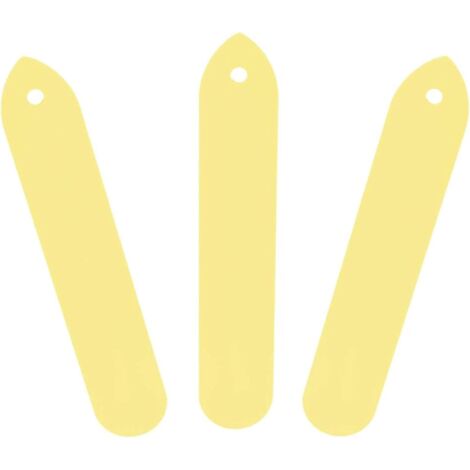 100 etichette in plastica impermeabili per piante da giardino e vivaio, segnaposti, colore verde, 10,2 cm