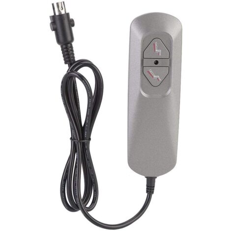 Controller Manuale Per Poltrona Reclinabile Elettrica - 2 Pulsanti - Compatibile Con Divani E Letti - PVC ABS