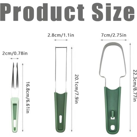 Affetta Anguria In Acciaio Inox, Taglia Anguria, Anguriello - Foto 6