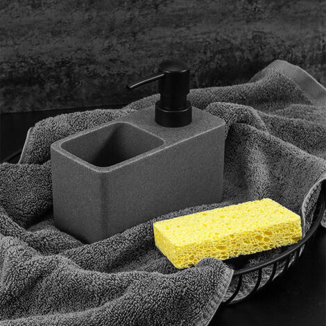 Dispenser Sapone Per Piatti Con 24 Spugne - Capacità 700ml | Per Cucina E Bagno - Foto 5