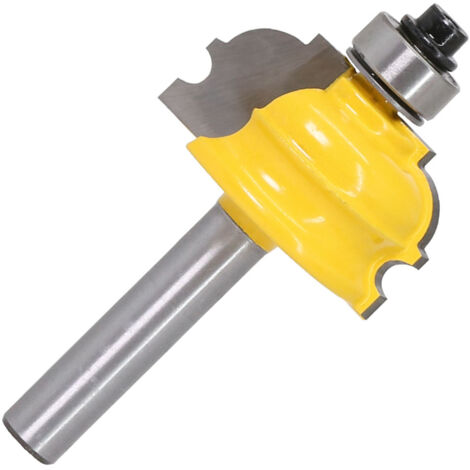 Fresa Per Appiattimento Lastre SICWOOD – 6 Ali, Diametro 5,1 Cm, Gambo 1/2'' – Inserti In Carburo CNC Per Legno E MDF