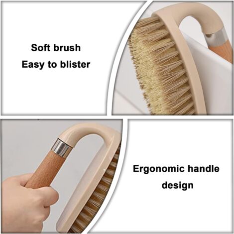 Spazzola Sneaky Per Pulizia Scarpe - Setole Naturali | Per Sneakers E Scarpe Da Ginnastica - Foto 11