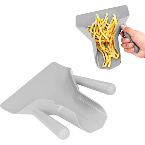 Sollbry Pala Para Papas Fritas, Pala Para Papas Fritas De Doble Asa Para El Hogar Pala Para Papas Fritas Palomitas Nueces Hielo Dulces 85389667