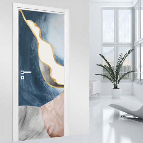 Stickers pour porte - Design - 73 x 205 cm - Adhésif MAT (1/2)