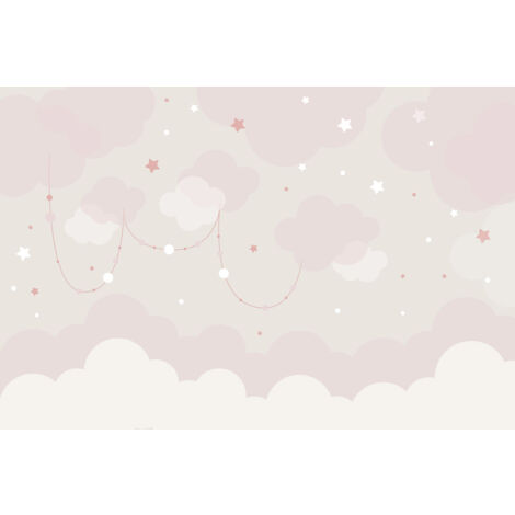 Papier peint panoramique Enfants - Nuages - 130 cm x 87 cm (1/2)