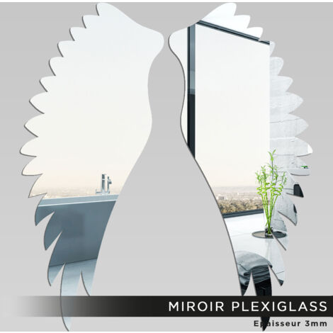 Miroir Plexiglass - Ailes - 36x40 cm (1/2)
