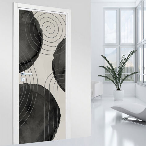 Stickers pour porte - Design - 73 x 205 cm - Adhésif MAT (1/2)