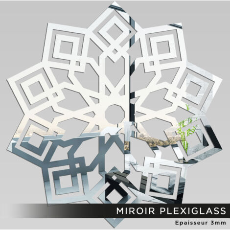 Miroir Plexiglass - Oriental - 40x42 cm (1/2)
