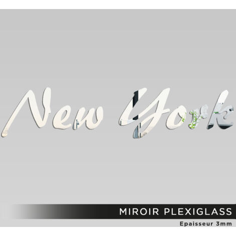 Miroir Plexiglass - New york - 20x91 cm (1/2)
