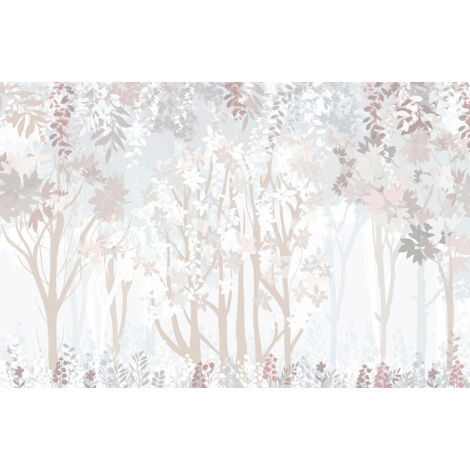 Papier peint panoramique Enfants - Forêt - 260 cm x 169 cm (1/2)