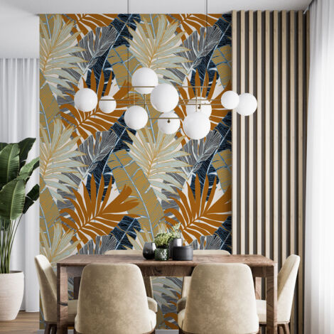 Papier peint - Motif botanique - 1 LÉ de 60x260 cm - Surface L 60 x H 260 cm (1/4)