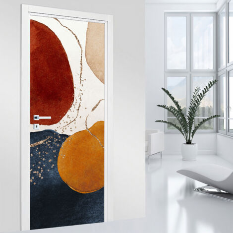 Stickers pour porte - Design - 73 x 205 cm - Adhésif MAT (1/2)