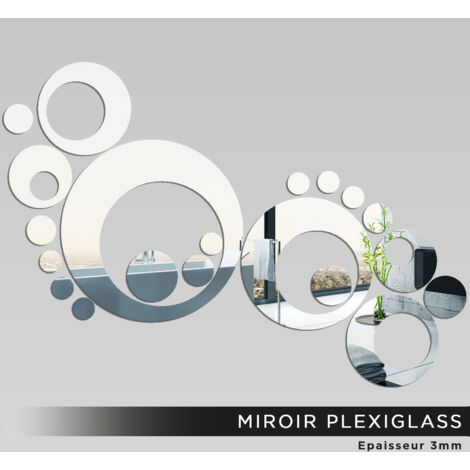 Miroir Plexiglass - Design - 60x86 cm (1/2)