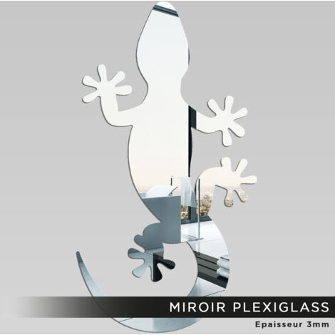 Miroir Plexiglass - Lézard - 11x20 cm (1/2)