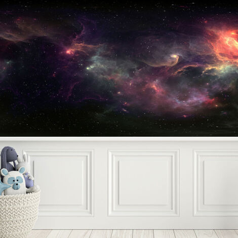 Papier peint panoramique Enfants - Espace - 195 cm x 98 cm (1/4)
