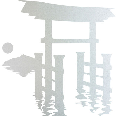 Stickers Dépoli - Motif japonais - 157x157 cm (1/3)