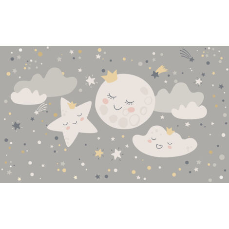 Papier peint panoramique Enfants - Nuit - 130 cm x 78 cm (1/2)