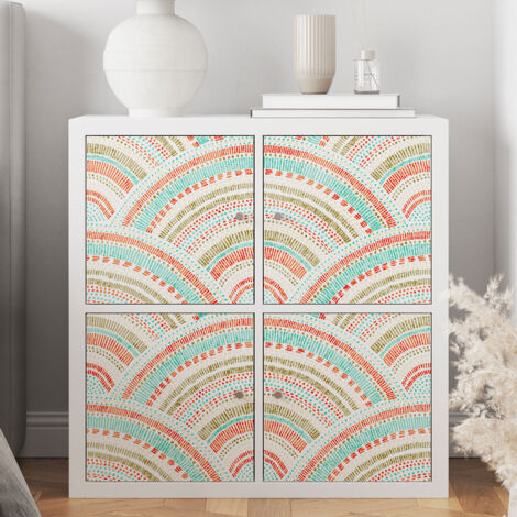 Stickers meuble - Motif Oriental - 1 Sticker - 30x30 cm - Adhésif MAT (1/5)