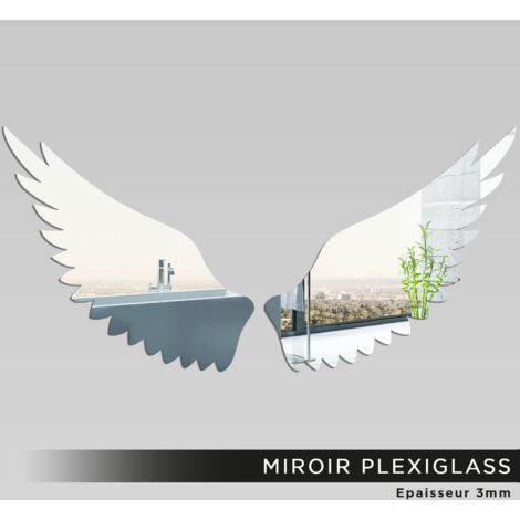 Miroir Plexiglass - Ailes - 50x105 cm (1/2)