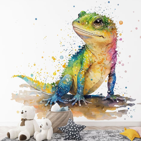 Papier peint panoramique Enfants - Lézard - 390 cm x 251 cm (1/4)