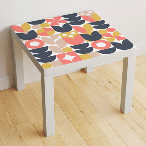 Stickers pour table - Motif Géométrique - 70x70 cm - Adhésif BRILLANT (1/2)