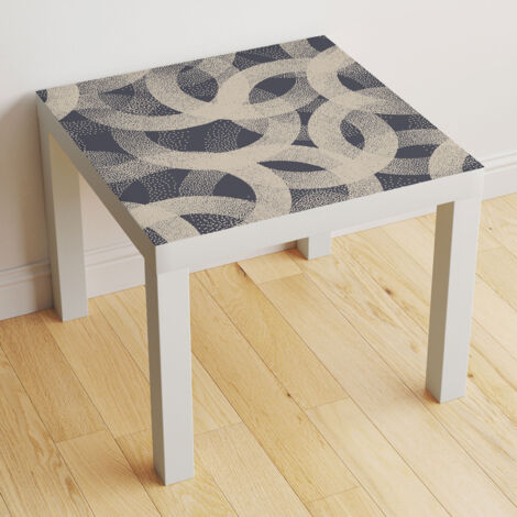 Stickers pour table - Motif géométrique - 100x100 cm - Adhésif BRILLANT (1/2)